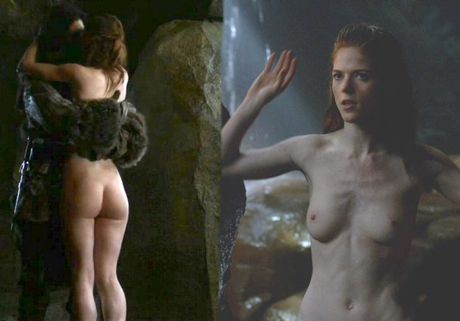 Rose Leslie completely naked in 'Game of Thrones' at Movie'n...
