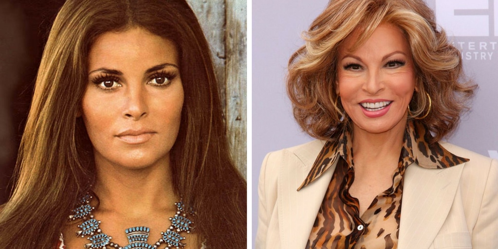 Raquel Welch' Hairstyles and Wigs, Young and Now. Her Age ...