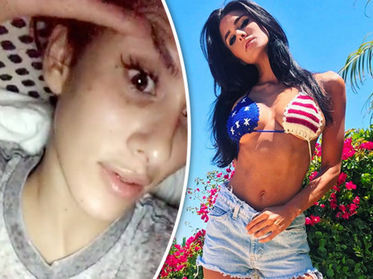 Bombshell actress suffers almighty nip slip in Snapchat video - has NO idea...