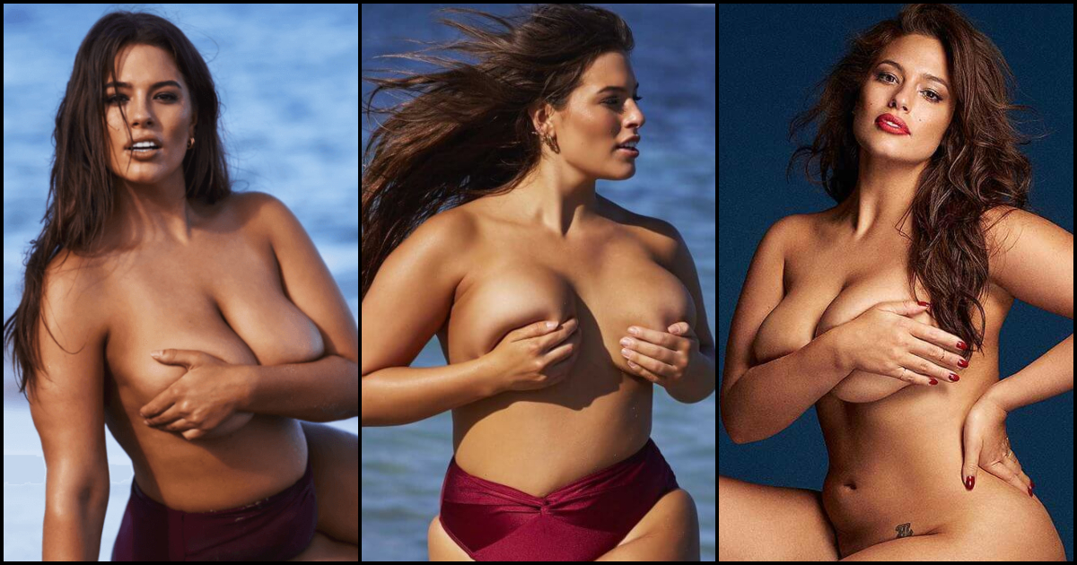 50 Nude Pictures Of Ashley Graham Are A Genuine Exemplification Of Excellen...