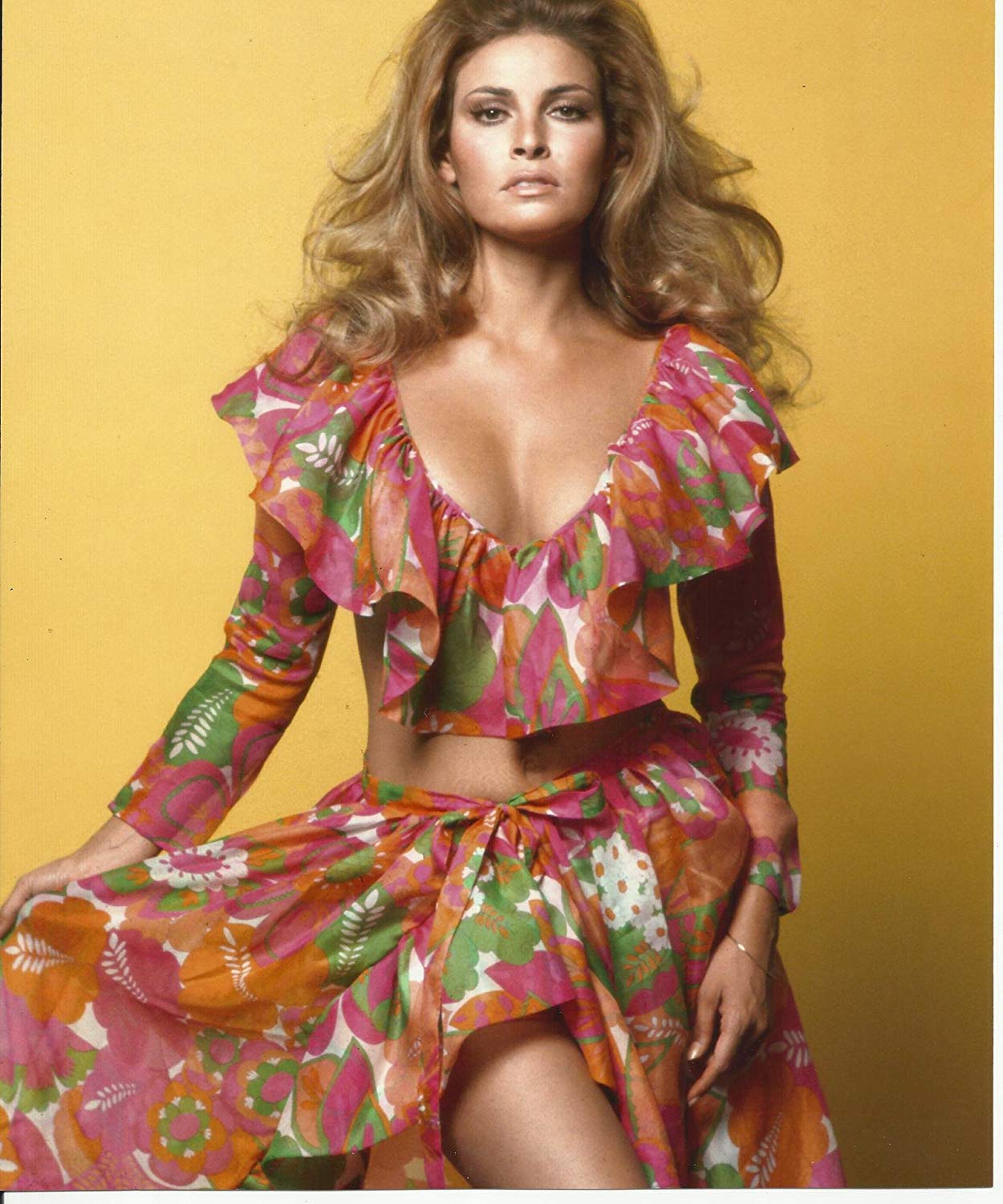 Raquel Welch - Young - in Sexy skirt & tjop 8x10 Photo at ...