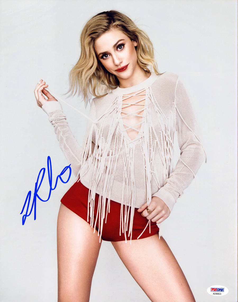 Details about Lili Reinhart SIGNED 11x14 Photo Betty Cooper Riverdale HOT  PSA/DNA AUTOGRAPHED