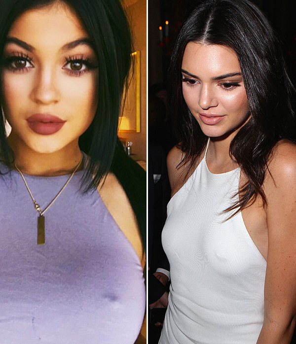 PICS] Kendall & Kylie Jenner's Nipple Piercings: Who Wore ...