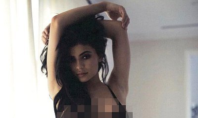 Kylie Jenner Flashes Nipples in Sheer Bodysuit