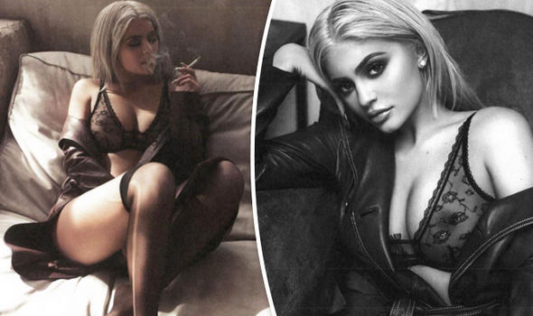 Kylie Jenner sends fans wild as she flashes nipple piercing ...