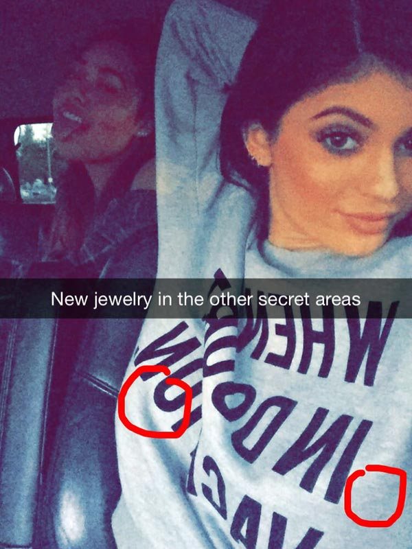 PIC] Kylie Jenner's Nipple Piercings: Did She Reveal Them On ...