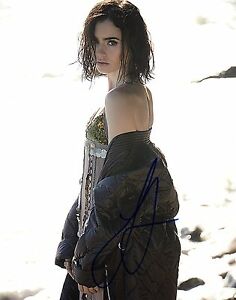 Details about Lily Collins Sexy Autographed Signed 8x10 Photo COA #1