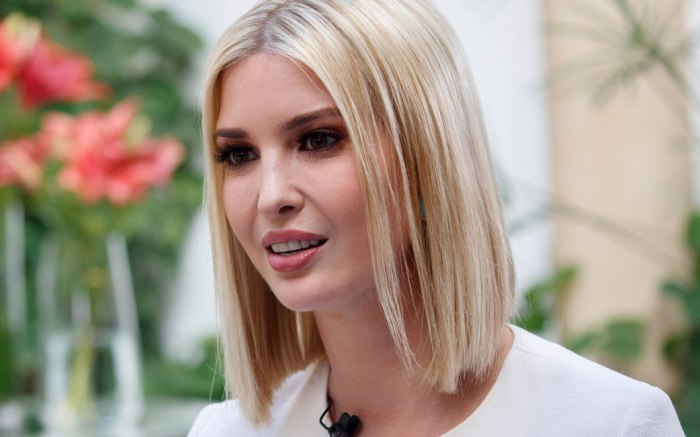 Ivanka Trump's in White Outfit With Nude Pumps on Trip to ...