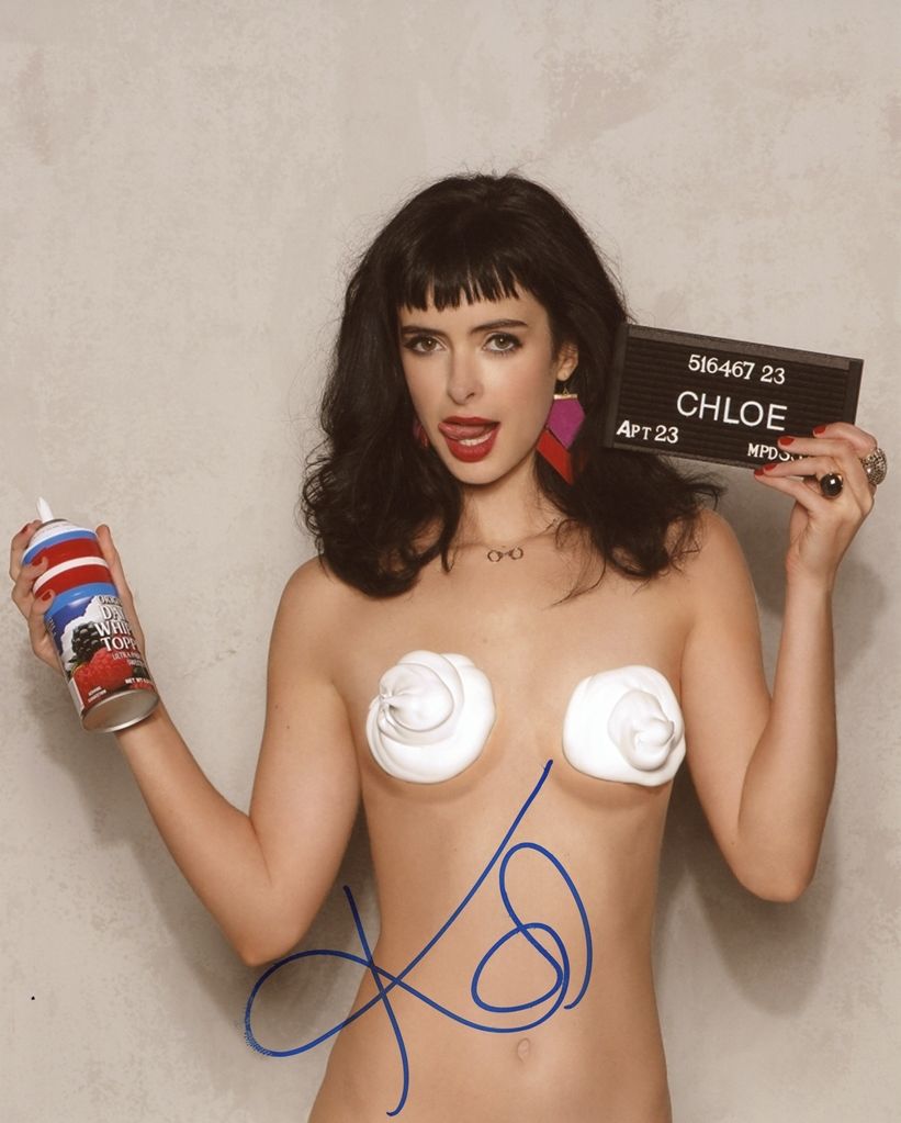 KRYSTEN RITTER - Sexy AUTOGRAPH Signed 8x10 Photo I