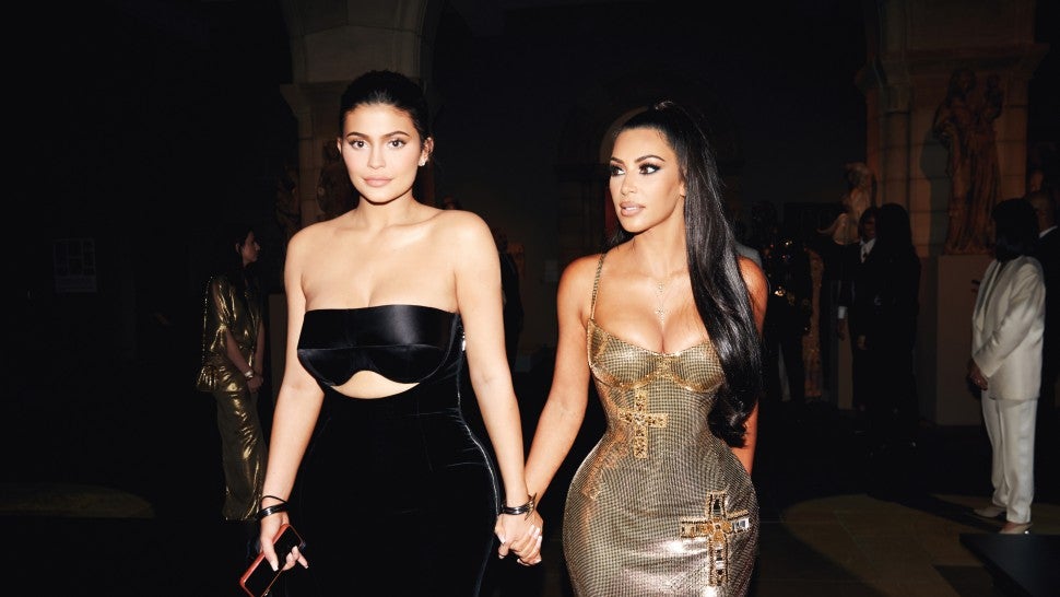 Kim Kardashian and Kylie Jenner Rock Sexy Matching Bodysuits ...