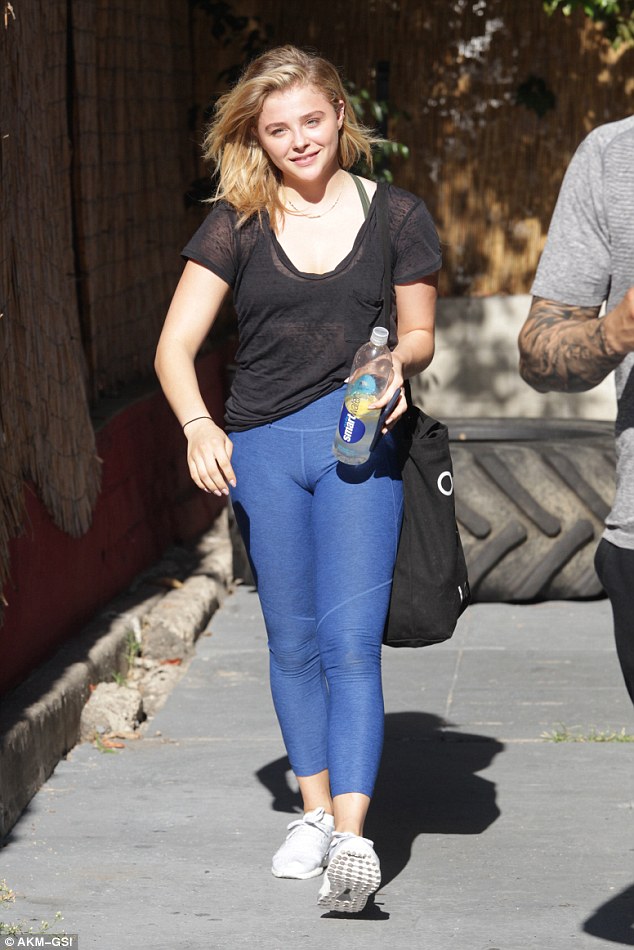 Chloe Grace Moretz glows after serious workout session at ...