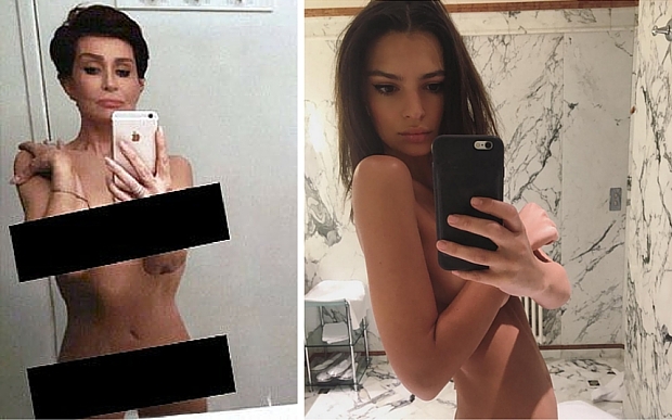 Kim Kardashian's naked selfie sparks celebrity copycats ...