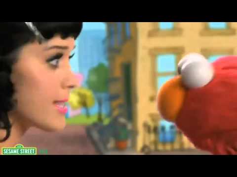 Katy Perry duets with Elmo banned from t.v (nip SLIP)