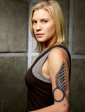 Hot Picture Of Tattoo: tattoo Katee Sackhoff bionic woman ...