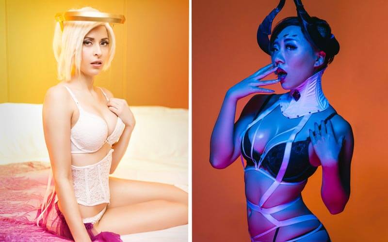 These NSFW Overwatch cosplay stole the show at 2017's first ...