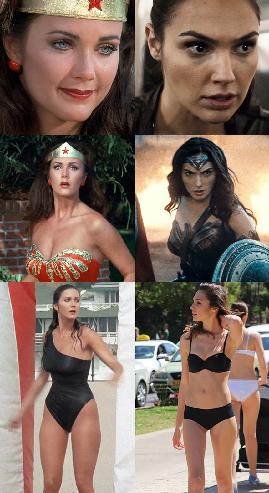 Gal Gadot or Lynda Carter: Who is/was hotter? - Wonder Woman ...