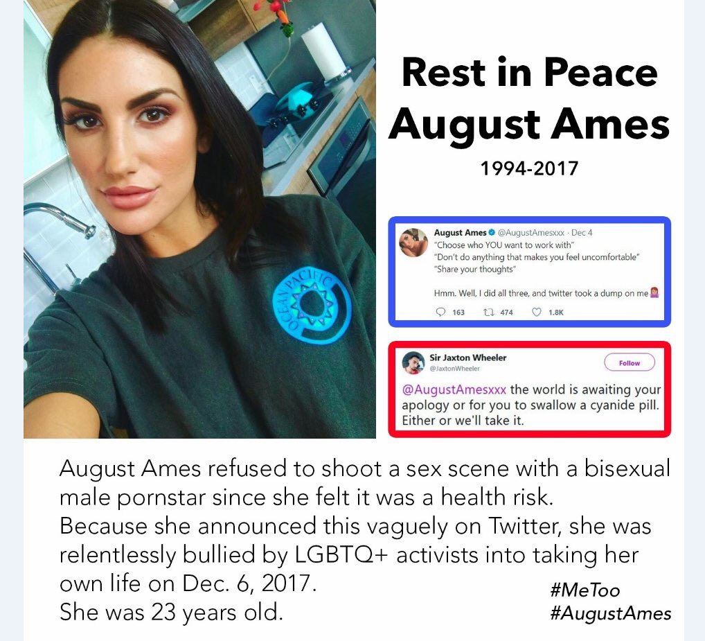 August Ames on Twitter: 
