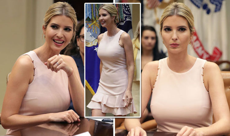 Ivanka Trump showed MUCH more than planned after cold room ...