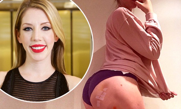 Katherine Ryan reveals shocking photo is a FAKE | Daily Mail ...