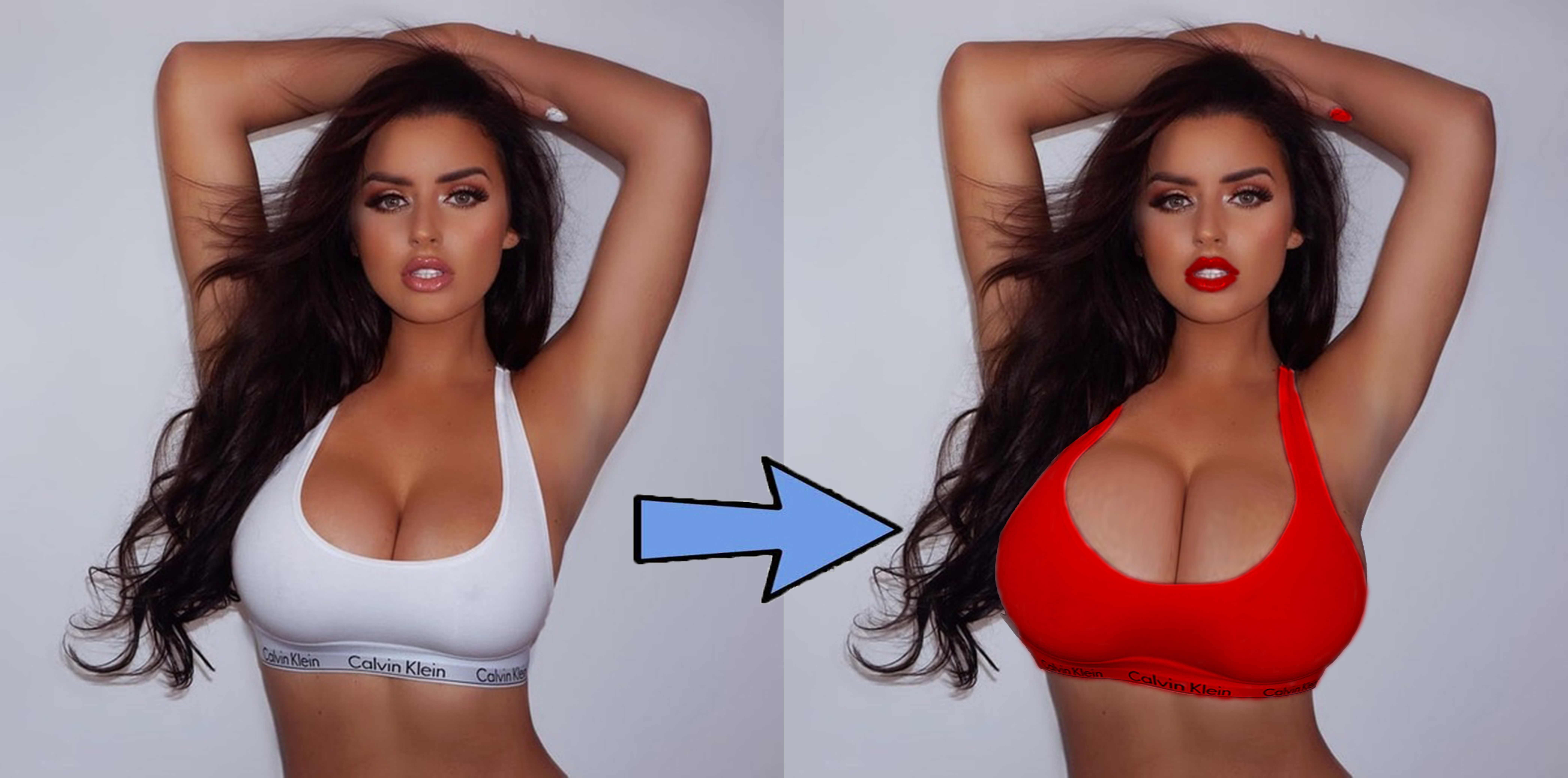 Abigail Ratchford Breast Expansion #1 by BustyPS on DeviantArt