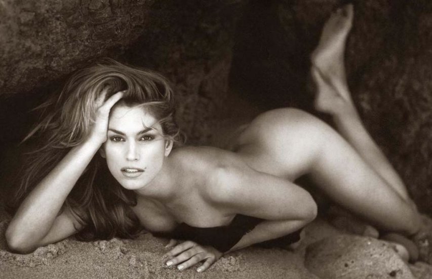 Photograph of Cindy Crawford - US actress and model