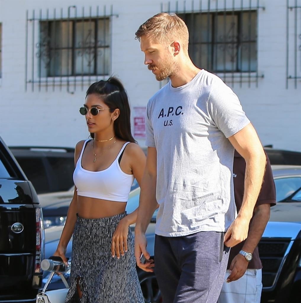 Calvin Harris steps out with old flame Aarika Wolf | Metro ...