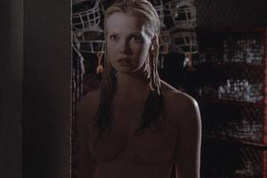 Laura Harris fully nude in The Faculty (1998) | Celebs Dump