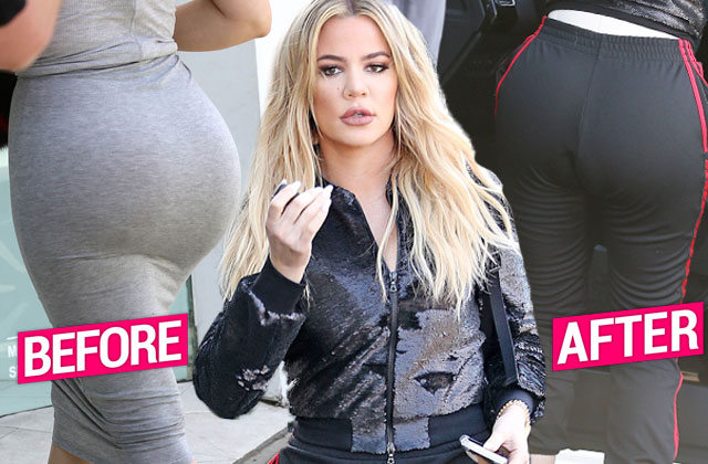 Khloe Kardashian Butt Implant Rumors -- KUWTK Star Booty Is ...