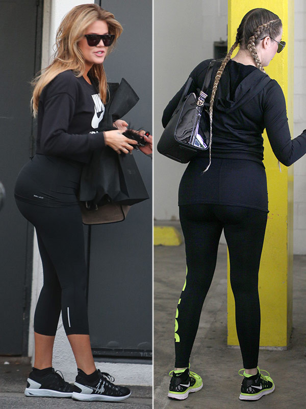 Khloe Kardashian's Butt: Looking Smaller After Trip To The ...