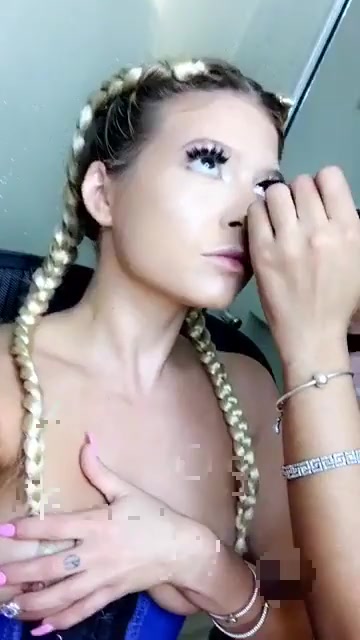 Chanel West Coast topless video