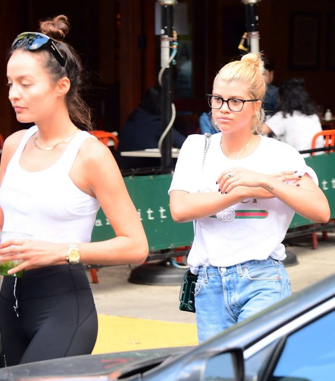 Sofia Richie and Chloe Bartoli out in New York City | GotCeleb