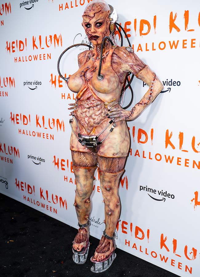 Heidi Klum Delivers Her Most Jaw-Dropping Costume Yet For 2019