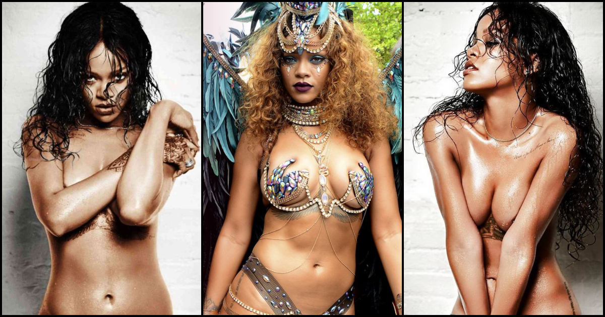61 Sexy Rihanna Boobs Pictures Are Too Damn Appealing.