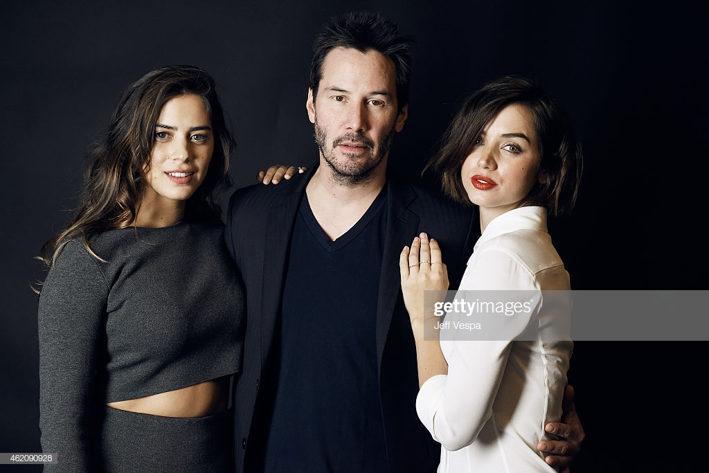 Actors Lorenza Izzo, Keanu Reeves and Ana de Armas from ...