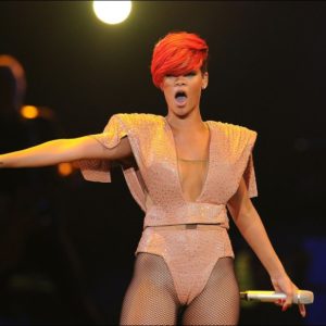 Rihanna Pussy Flashes