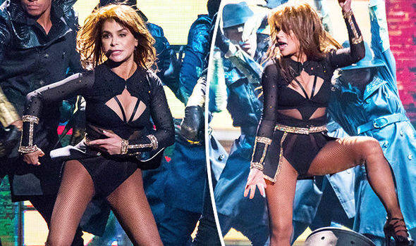 Paula Abdul, 55, oozes sex appeal as she squeezes curves into ...