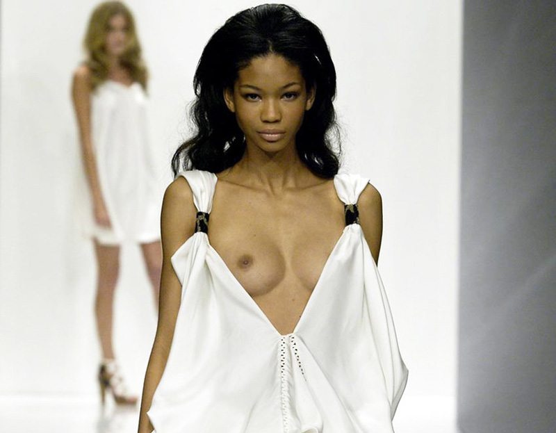Chanel Iman Nipple Flashes Collection ! - ScandalPost
