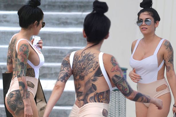 Cami Li flashes huge bum tattoo in swimsuit as Celebrity Big ...