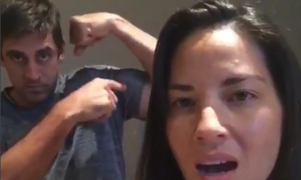Olivia munn and aaron rodgers snapchat - Porn galleries