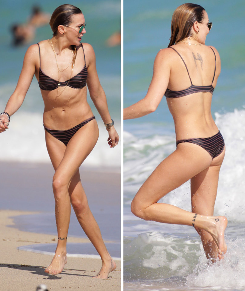 Katie Cassidy Shows Off Insanely Hot Bikini Bod in Miami ...