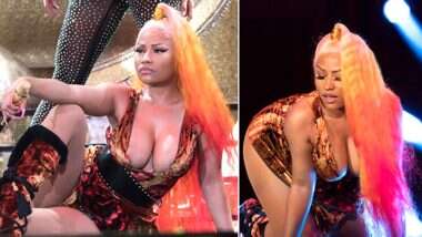 Nicki Minaj's Nip Slip: Rapper's Boobs Flashed at Live ...
