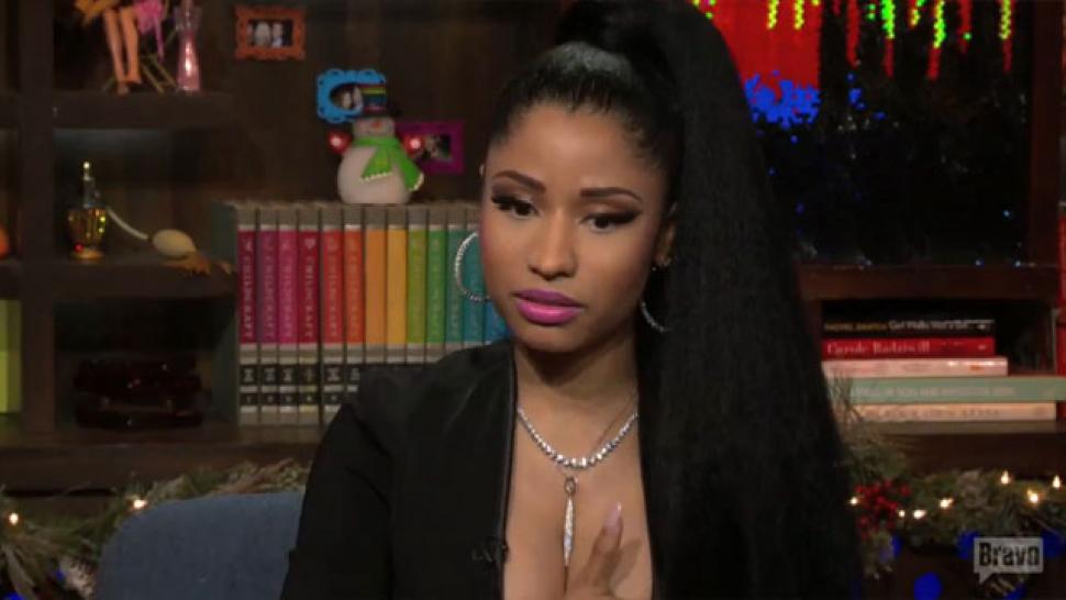 Nicki Minaj Suffers Nip Slip While Discussing Past Wardrobe ...