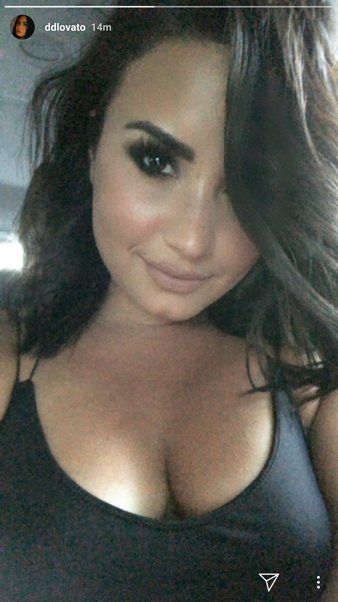 I wanna cover Demi Lovato's face and tits with cum ...