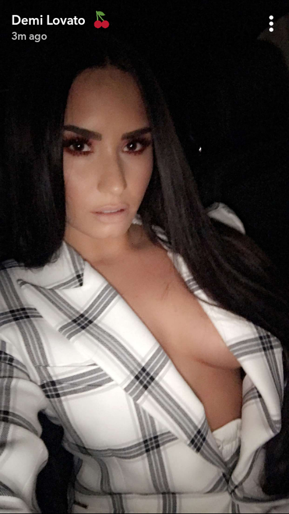 Demi Lovato Working Them Disney Tits of the Day ...