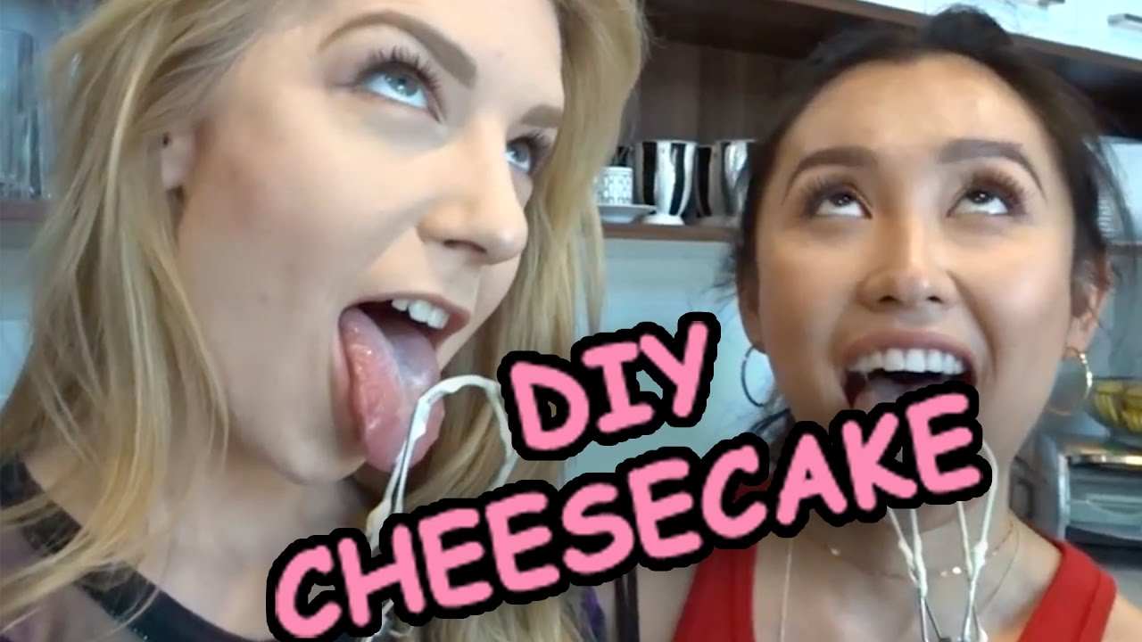 BAKING CHEESECAKE WITH COURTNEY MILLER!