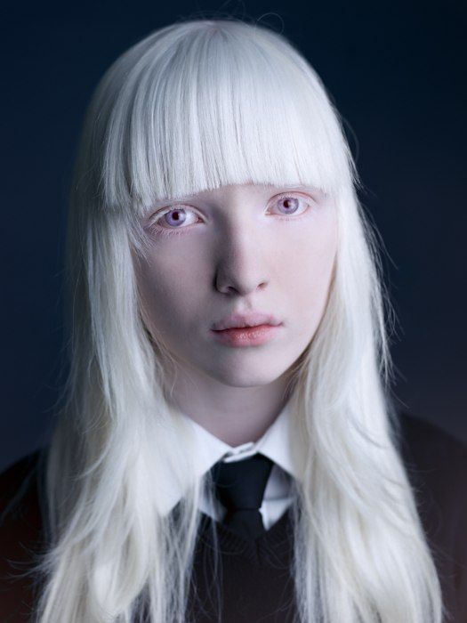 nastya zhidkova - Google Search | Albino model, Albino girl ...
