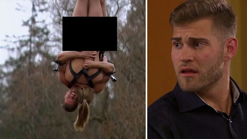 'Bachelorette' goes naked bungee jumping, Luke blows up