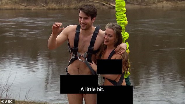 The Bachelorette: Hannah Brown goes naked bungee jumping ...