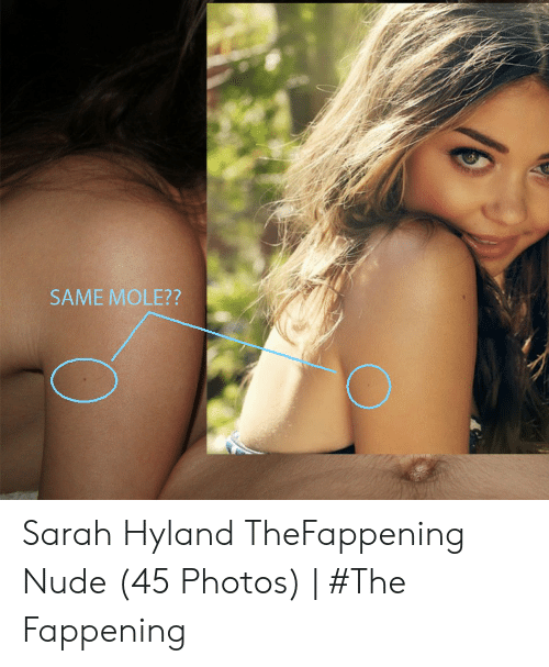 SAME MOLE?? Sarah Hyland TheFappening Nude 45 Photos | #The ...