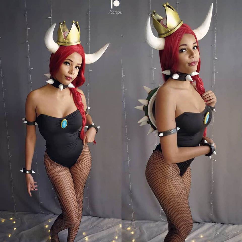 Bowsett cosplay by Aaryae : bowsette